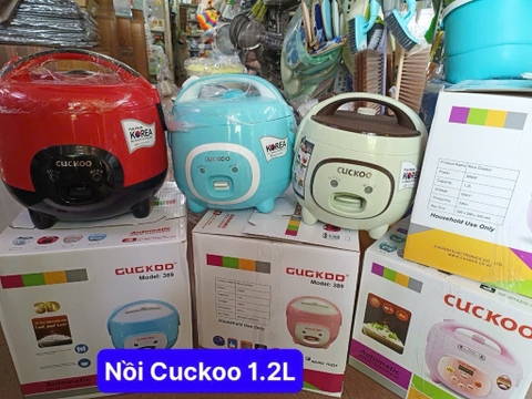 Nồi cơm điện CKOO 1.2 lít- màu sắc ngẫu nhiên tùy lô [BH: 1 THÁNG]