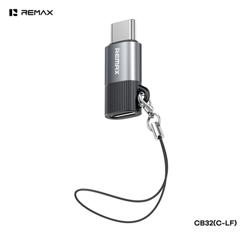Bộ chuyển đổi REMAX CB32 [C-LF] USB2.0 cái Smartlink Series 30W C sang lightning iPhone