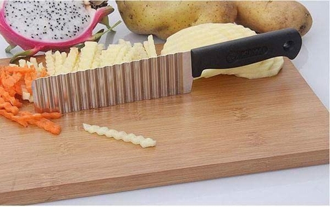 Dao cắt tạo lát sóng trang trí rau củ quả trái cây