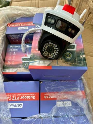 Camera IP Wifi Yoosee 2 mắt mẫu mới zoom 8x -12x chính hãng siêu nét [BH 6 tháng]