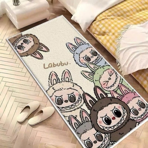 Thảm lông cừu trải sàn, thảm bếp, thảm decor Labu kích thước 50x120cm - mẫu ngẫu nhiên [BH: NONE] 1l1b12