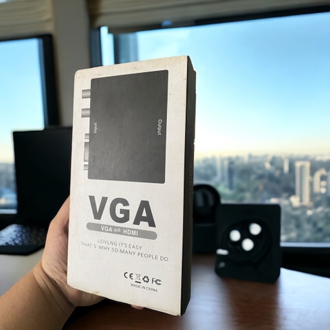 Bộ chuyển đổi HDMI sáng VGA [BH: 1 Tháng]