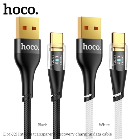 Cáp sạc nhanh 3A HOCO DM-X5 (usb ra type-c) 1m chính hãng [BH 1 năm]