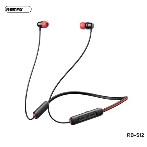 Tai nghe bluetooth REMAX RB-S12 ENC V5.3 thể thao choàng cổ chính hãng [BH 1 năm]