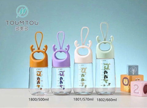 Bình đựng nước cho bé Toumtou 500ml [BH: None]