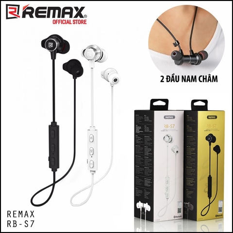 Tai nghe bluetooth thể thao Remax Rb-S7 chính hãng [BH 6 tháng] / pktn sale