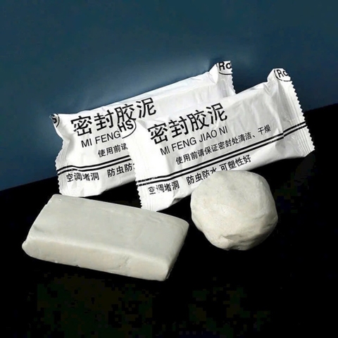 Combo 2 gói xi măng dẻo vá tường, bịt lỗ điều hoà [BH: None]
