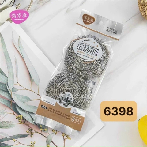 Bịch 2 miếng cước chà xoong nồi No.6398