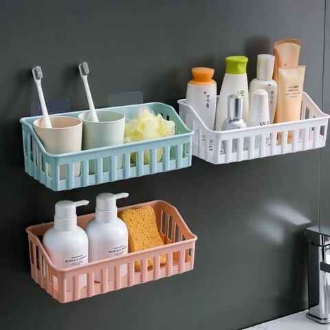 Kệ để đồ đựng vật dụng phòng tắm, nhà bếp size 12x27cm