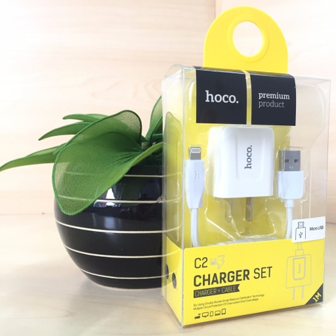 Bộ sạc nhanh HOCO C2 usb ra iPhone Lightning chính hãng [BH 6 tháng] / pktn sale