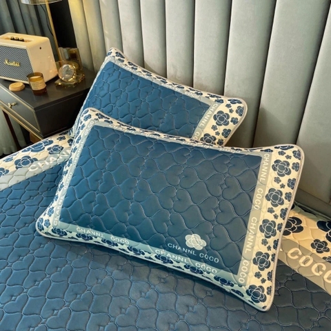 Cặp vỏ gối điều hoà Cao su non 5D size 50x70 [bh: none]