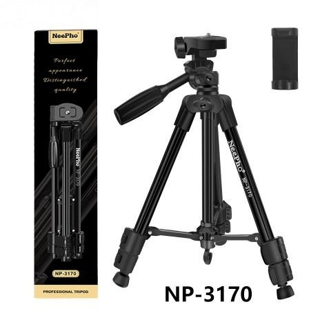 Giá đỡ kẹp điện thoại Neepho NP-3170 (1.03m) 3 chân Tripod xịn
