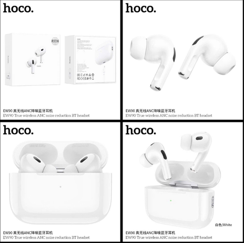 Tai nghe bluetooth HOCO EW90 mẫu Airpods pro2 có chống ồn ANC siêu hay [BH 1 Năm]