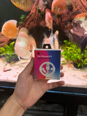 Cáp sạc Xs Max/ iPhone 8 X/ iPhone 7 8 X  (Usb ra iPhone Lightning M46) [BH: 3 tháng]