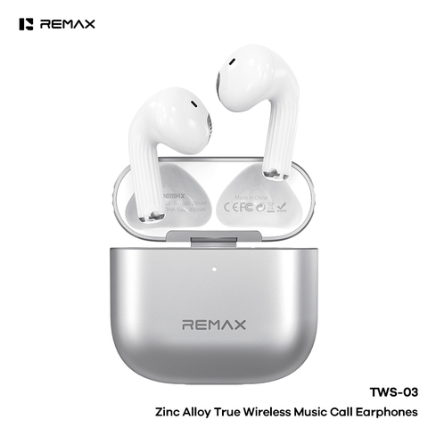 Tai nghe bluetooth REMAX TWS-03 mẫu airpods pro3 siêu đẹp