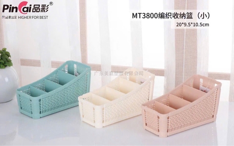 Khay nhựa tiện ích 4 ngăn 2025 Mt3800 [BH: None]