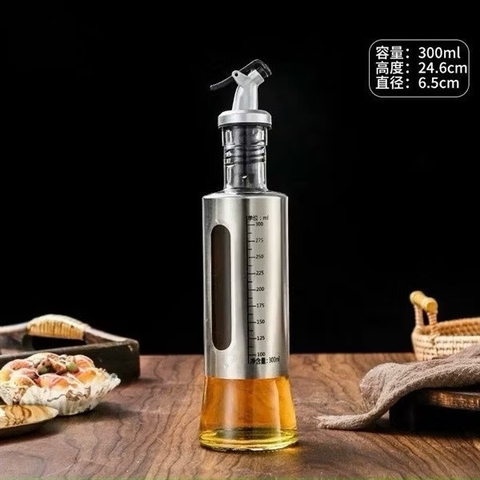 Bình xịt dầu ăn phun sương 300ml có chia vạch [BH: NONE]