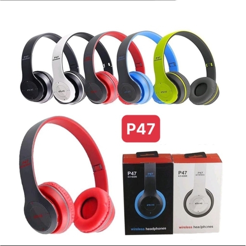 Tai nghe bluetooth headphone P47 [BH 3 tháng]