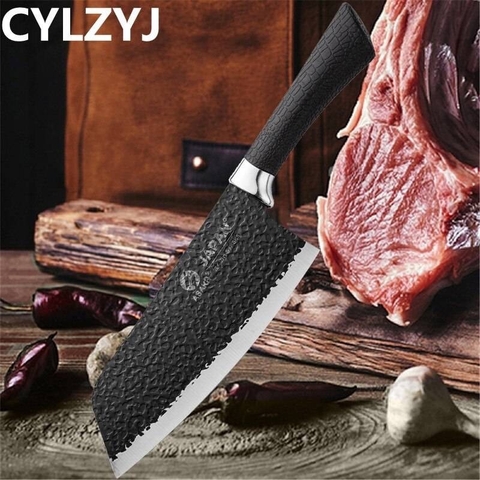 Dao Nhật làm bếp thân sần lưỡi trơn JP-05 JAPAN [BH: None]