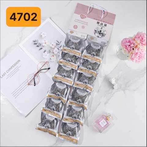 Vỉ 12 miếng cước chà xoong nồi No.4702 [BH: None] 1l9d9