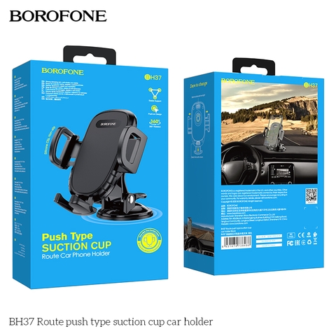 Giá đỡ điện thoại trên xe hơi BOROFONE BH37 chính hãng