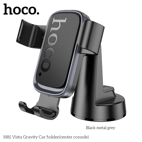 Giá đỡ điện thoại HOCO H81 trên xe hơi, ô tô chính hãng (gắn taplo oto)