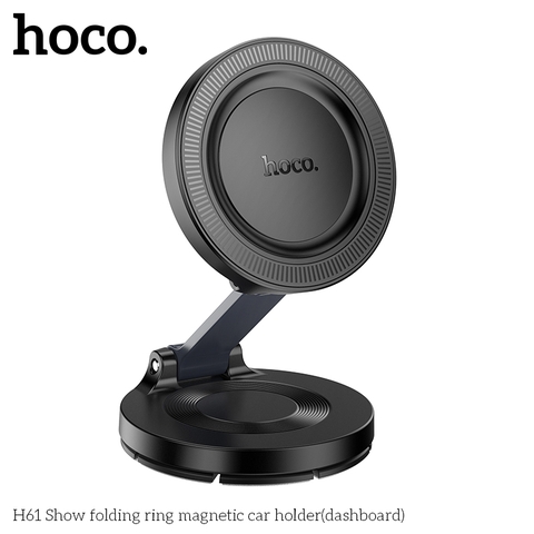 Giá đỡ điện thoại trên oto xe hơi HOCO H61 dạng hít từ tính siêu đẹp