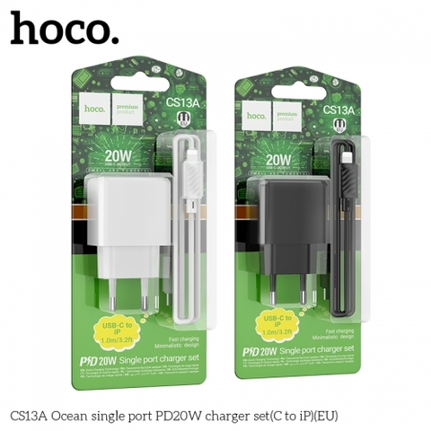 Bộ sạc nhanh 20w CS13A (c-l) Type C ra iPhone Lightning PD20W Chính Hãng [BH 1 NĂM] / pktn sale