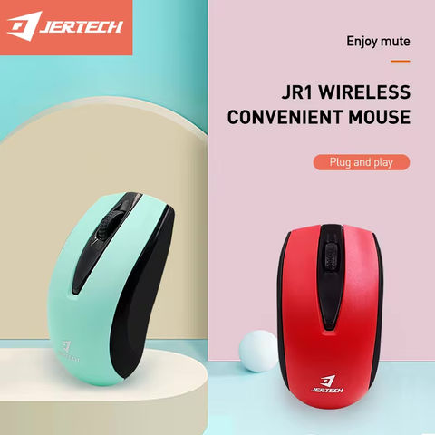 Chuột không dây JERTECH COLORFUL JR1 chính hãng [BH 6 tháng]