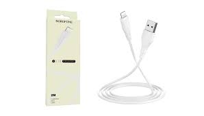 SALE Cáp sạc nhanh 3a BOROFONE BX18 iPhone lightning 2m (usbA ra iPhone Lightning, a-l) chính hãng (BH: 1 THÁNG)