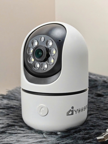 Camera IP Yoosee 10Mpx phiên bản 1 mắt trong nhà ban đêm có màu siêu nét [BH 3 Tháng]