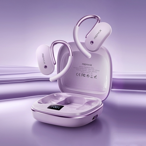 Tai nghe bluetooth REMAX Openbuds KF01 tai nghe mẫu móc tai airpods siêu đẹp [BH 1 năm]