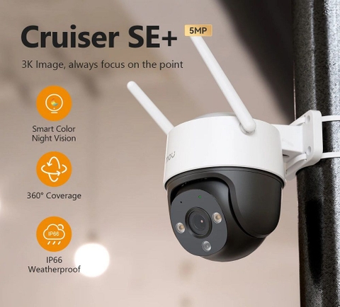 Camera IP Wifi IMOU S31FEP Cruiser SE+ 2K 3MP ngoài trời  siêu nét chính hãng [BH 1 năm]