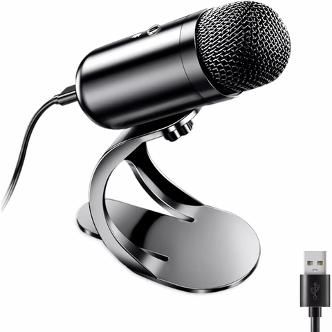 Micro thu âm để bàn mini K6 micro livestream karaoke có lọc âm chống ồn [BH 1 Tháng]6l8