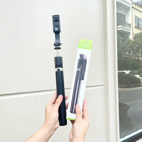 Gậy chụp hình R1-L kiêm giá đỡ 3 chân kèm remote chụp hình siêu tiện lợi