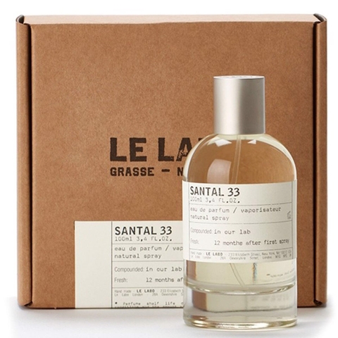 Nước hoa Unisex Lelabo 33 100ml hàng Rep 1:1 [BH: None]