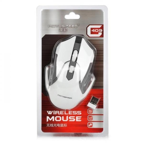 Chuột không dây Motospeed G409 gaming, văn phòng giá rẻ