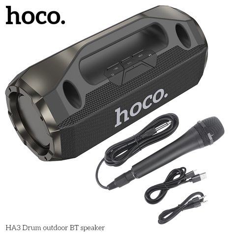 Loa Bluetooth 50w Hoco HA3 chính hãng kèm micro có dây [BH: 1 NĂM]