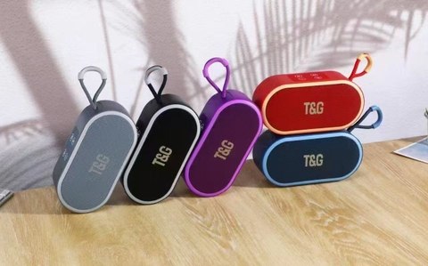 Loa bluetooth T&G TG-689 mẫu loa để bàn có móc treo kèm đèn led siêu đẹp [BH 1 năm]