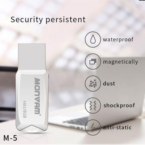 Usb 2.0 MONVAM M83 32Gb chính hãng [BH: 1 năm] / pktn sale