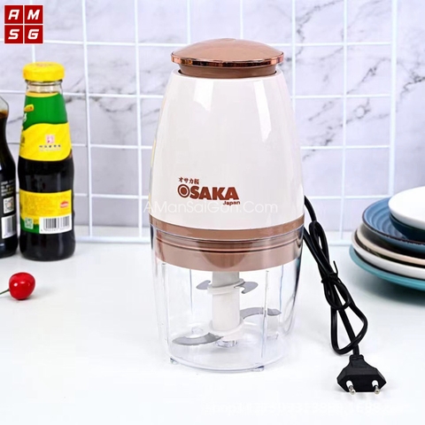 Máy xay sinh tố, xay thịt, đá Osaka TRẮNG Japan nhà bếp [BH 1 tuần]