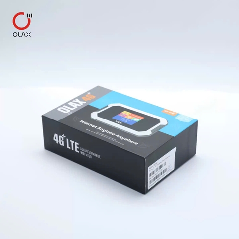 Bộ phát wifi OLAX MT80 phát bằng sim di động 4G tốc độ 150mbps pin 3000mAh kèm màn hình LCD chính hãng