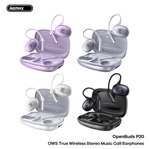 Tai nghe bluetooth REMAX OPENBUDS P20 mẫu móc tai OWS chính hãng [Bh 1 Năm]