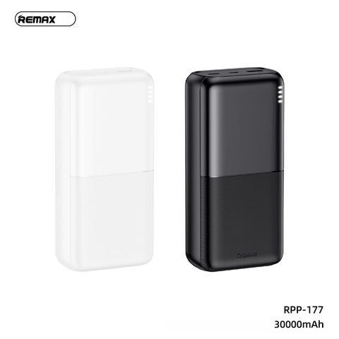 Pin sạc dự phòng REMAX RPP-177 30.000mAh chính hãng [BH 1 năm]