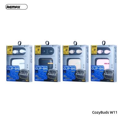 Tai nghe bluetooth Remax Cozybuds W11 kiểu dáng airpods True Wireless chính hãng [BH 1 Năm]
