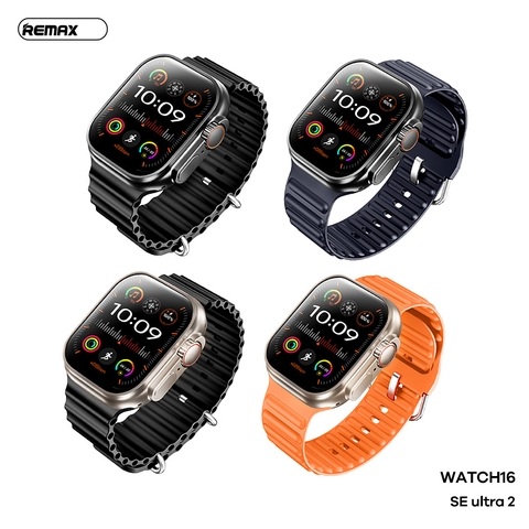 Đồng hồ thông minh Remax Watch 16 SE ULTRA 2, màn hình 2.01 inch chính hãng kiểu dáng thể thao [BH: 1 NĂM]
