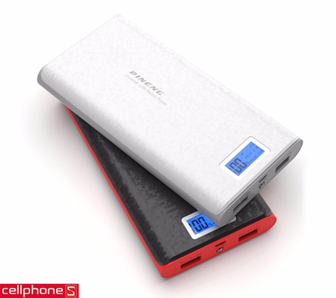 Pin sạc dự phòng Pineng PN-920 20.000mAh có màn hình LCD chính hãng [BH 3 tháng]