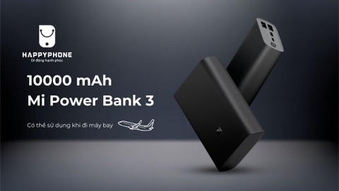 Pin sạc dự phòng XIAOMI PD-1022ZM 10.000mAh sạc nhanh 22,5w siêu nhỏ gọn đem lên máy bay được