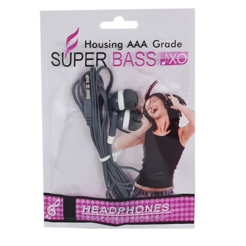 Tai nghe có dây 3.5 mp3 Handsfree Powerful Bass đóng bịch / pktn sale