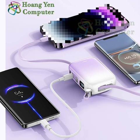 Pin sạc nhanh 22.5w Remax RPP-652 10.000mAh dự phòng QC3.0+PD chính hãng [BH 1 Năm]